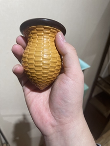 笸箩纹鸡心葫芦