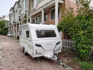 拖挂房车租赁 沈阳现车谷雨拖挂房车380租赁.可以睡3人前