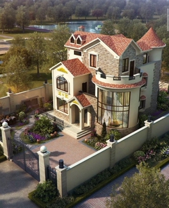 城堡别墅设计图纸