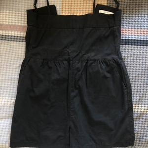FFAN泛泛 吊带连体裤女夏2018新款黑色背带…