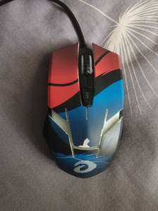 达尔优牧马人em902嗜血狂电竞有线游戏鼠标吃鸡发光机械台式