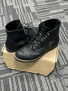 美国正品红翼伞兵靴redwing8114木屑底 10.5d