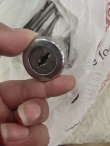 王力华爵防盗门锁芯