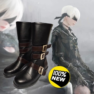 尼尔:机械纪元 尤尔哈9号s型 9s cosplay鞋 co