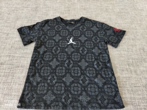 aj联名.丝绸刺绣t恤.中国风.