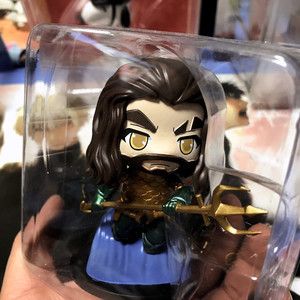 海王手办电影版公仔车载摆件奥姆黑蝠鲼三叉戟限量版dc周边礼物