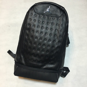 现货 aj13 黑猫书包 nike air jordan r