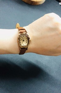 阿吉豆时光之印经典复古商务气质石英手表，全新带吊牌，非偏远6