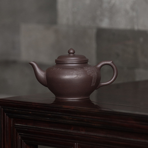 紫砂壶原矿老紫泥