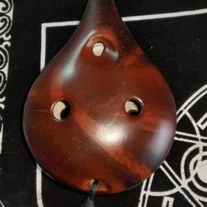 正品七孔陶笛熏烧乐器陶埙初学者,全品无瑕,有袋子!买回来没有