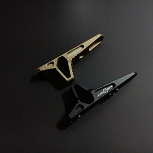 nerf热火迷你金属阻手m-lok系统铝合金cnc装饰玩具