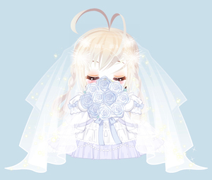 奥比岛婚嫁头纱