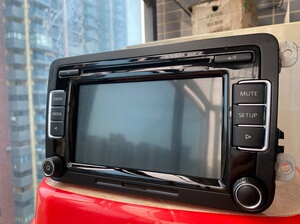 大众原装音乐主机rcd510德尔福产.