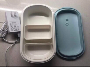 美的(midea)电热饭盒  上班族插电式保温饭盒,便携,u