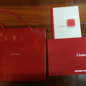 00娇娇期待淘宝卡地亚手表原装手提袋,购物袋,卡地亚原装正品礼品袋