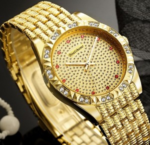 男女同款瑞士品牌宝航名表满天星时尚商务镶钻夜光表防水钢