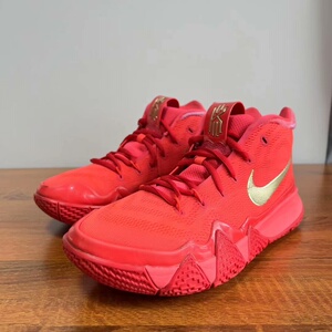 欧文43码nikekyrie4欧文四红丝绒二手