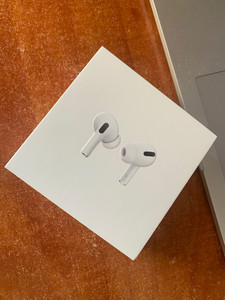 苹果airpods pro蓝牙耳机包装盒 只有盒子,有备用耳