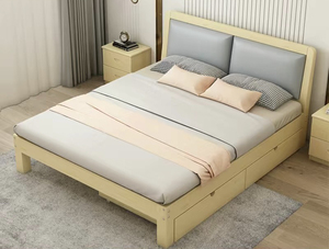 【特价清仓包邮】全新家具实木床1.2米松木单人床双人床1.