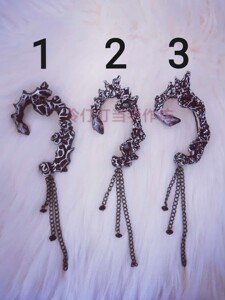 伽古拉斯61伽古拉奥特曼cos道具耳饰耳挂周边闲鱼