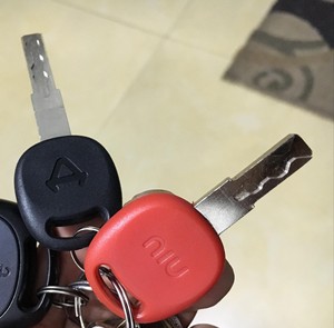 远程配小牛电动车机械钥匙,小牛电动车钥匙远程开齿,无需邮寄钥