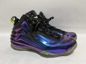 耐克 巴克利喷泡 紫茄子 684758-500 46码 9新