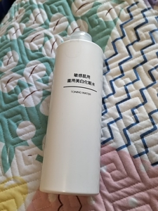 muji无印良品 美白化妆水 敏感肌400ml全新