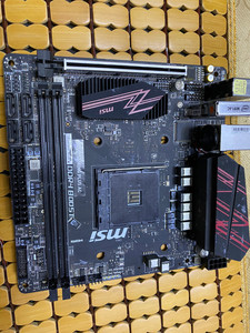 微星b450i 主板适合itx机箱,itx主机,没有任何问题