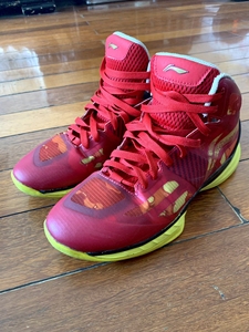 李宁 超轻10代/十代 cuba球员款 正儿八经的赞助