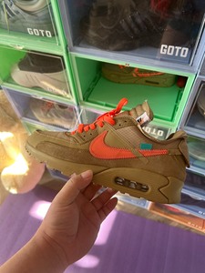 OW nike联名 air max90 43码