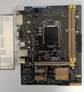 华硕h81m-k旧主板,功能正常!九成新!支持1150处理器