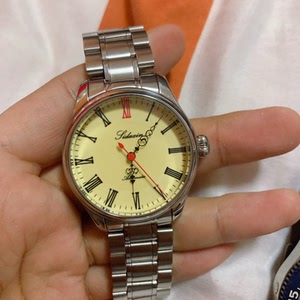 添时达十二时辰红12机械表 定制机械表