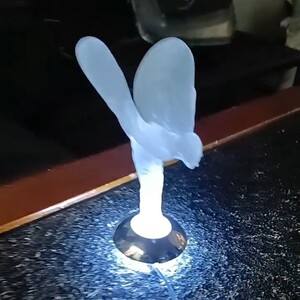 劳斯莱斯飞天女神水晶标,带灯,品牌