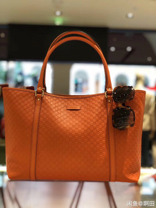 全新正品gucci托特包真皮牛皮单肩天竺葵通勤妈咪大包袋非二