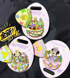 上海迪士尼复活节徽章