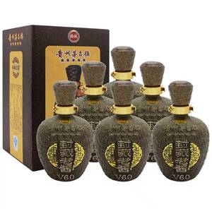 尾货清仓贵州茅台镇赖诚封藏老酱酒v60 53度酱香型 老酒