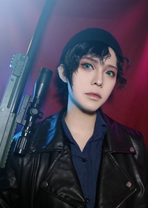 名侦探柯南  赤井秀一cos大全套 衣服 毛 道具