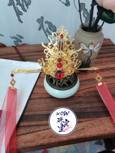 wow研究室原创设计天官赐福谢怜太子悦神cos发冠头饰发簪