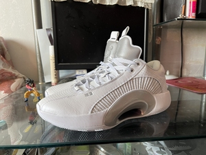 aj35 乔丹 air jordan low 纯白