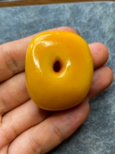 不丹也门贵族镶嵌老蜜蜡饼子墩子手串长串配饰吊坠挂件饰品