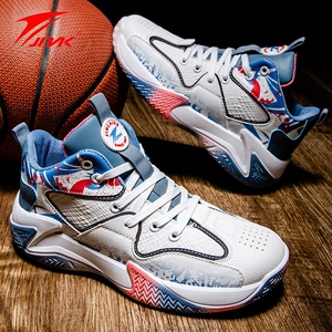 金莱克男鞋青少年高帮篮球鞋学生潮流百搭运动鞋男士防滑跑步球鞋