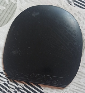 红双喜pf4反胶套胶,黑色,经典粘性反胶