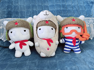 正版小米米兔玩偶毛绒玩具公仔