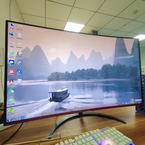32寸40寸铁幕泰坦大品牌曲面无边电竞显示器低价转让 批量价