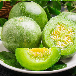 甜宝甜瓜新鲜香瓜甜瓜脆瓜水果应季水果甜瓜香瓜绿宝石5斤装