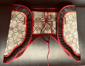 甲胄铠甲盔甲汉服"护腰,抱肚,捍要"(尺寸捍腰:82*35肚