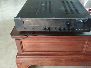 力之霸功放一台,双环牛,只更换过电位器,其它原装无修不包邮到