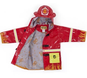 儿童消防员雨衣 4-5岁