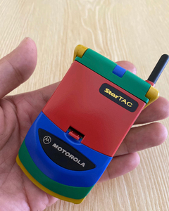 摩托罗拉掌中宝338c 老式经典二手机 五彩翻盖九成新