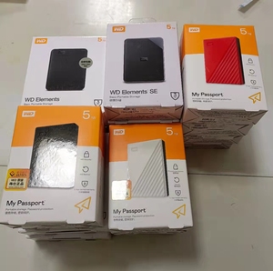 西数5t移动硬盘,成色新,正品国行保修到24年,无警告,无坏